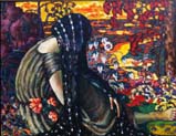 landscape with a lady